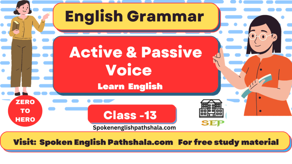 Active and passive voice