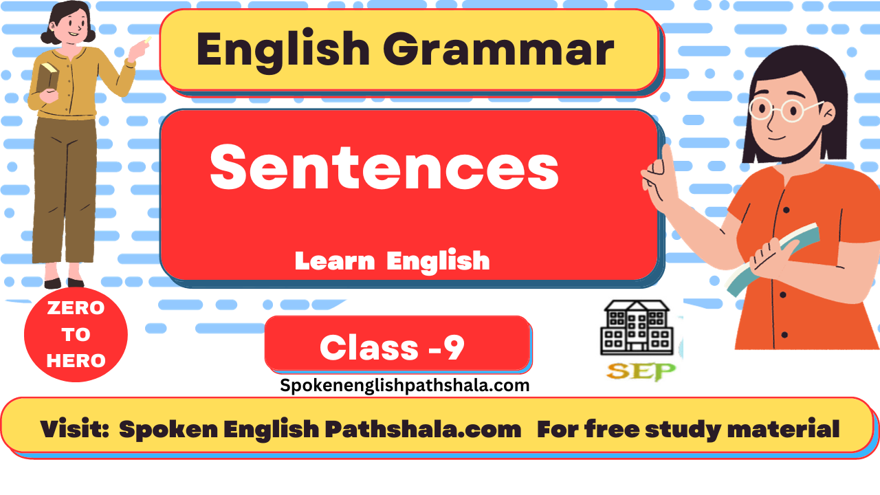 Sentences- Class-9