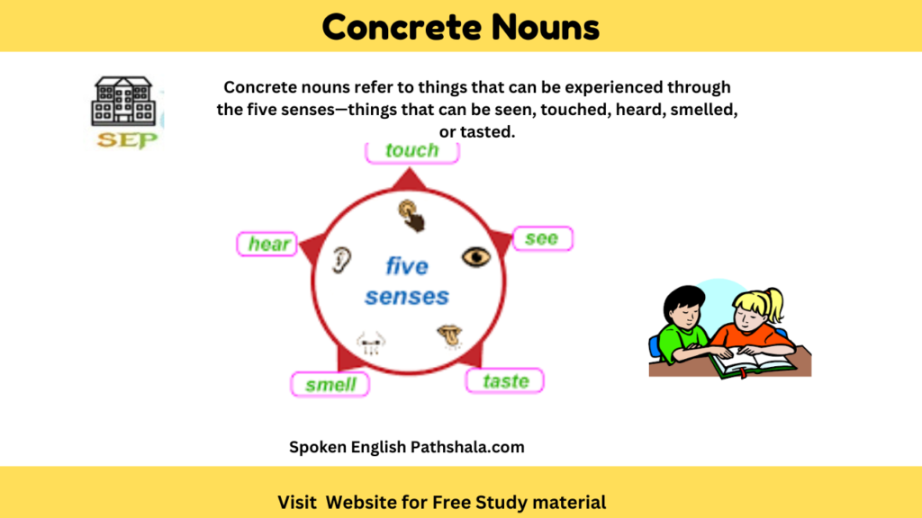 Concrete Nouns