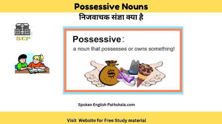 Possessive Nouns